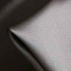Metallo Scuro Stretch Silk Satin