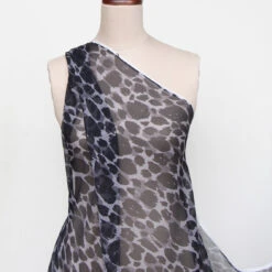 Nero Grigio Cat - Crinkle Chiffon -Silk Haven Shop IMG 9630 bb66d9c5 1404 4fc3 b547 b54a18f8f3f6