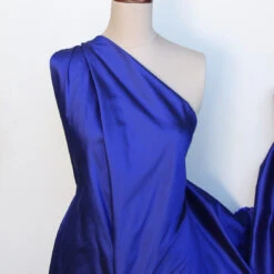 Princess Cobalt Silk Dupion -Silk Haven Shop IMG 9684 75daf8a3 4308 4ce2 b74f bf0477af9b6c