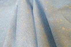 Daisie Popsicle Blue Jacquard -Silk Haven Shop L1150848