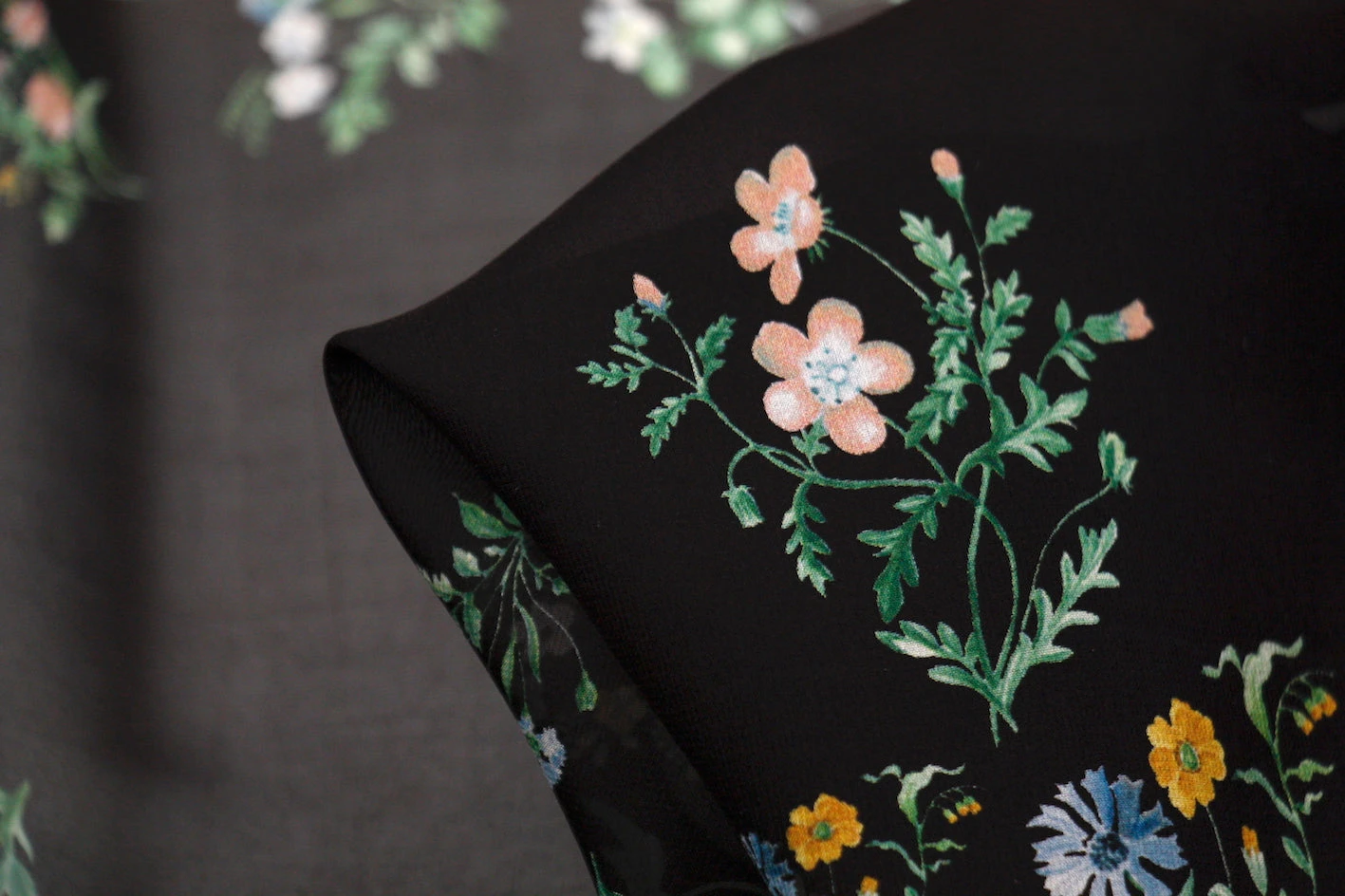 Midnight Delivery Silk Georgette 3 Midnight Delivery Silk Georgette