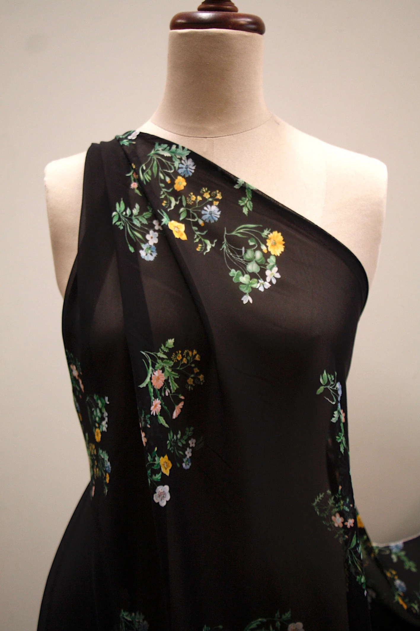 Midnight Delivery Silk Georgette 8 Midnight Delivery Silk Georgette - Image 6