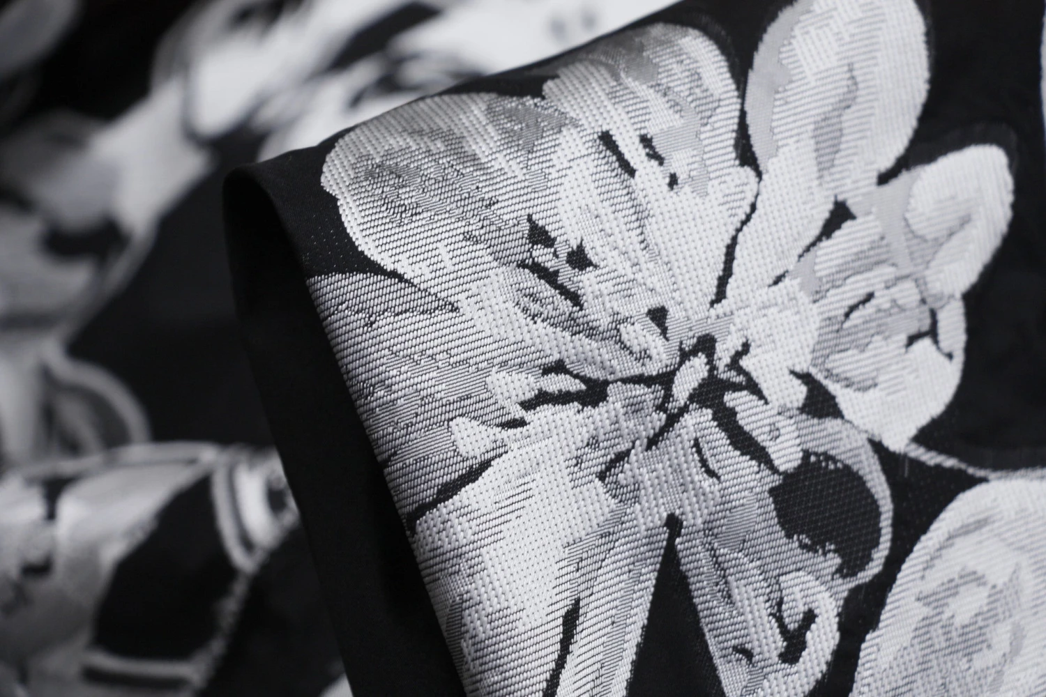 Silver Dior Brocade 3 Silver Dior Brocade