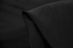 Paris Black Crepe De Chine