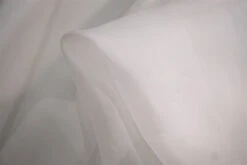 White Silk Organza