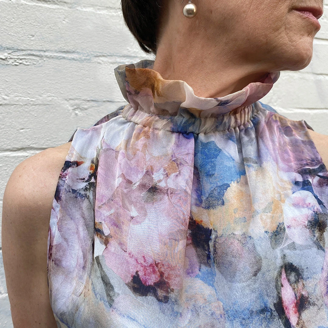 Juliet Rose Garden Chiffon 4 Juliet Rose Garden Chiffon - Image 2