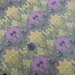 Pinky Green Jacquard -Silk Haven Shop l1070634