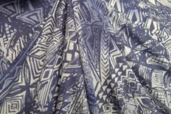 Etched Denim Print -Silk Haven Shop l1170030